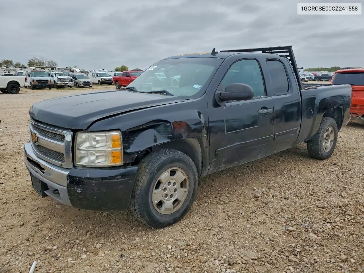 1GCRCSE00CZ241558 2012 Chevrolet Silverado C1500 Lt