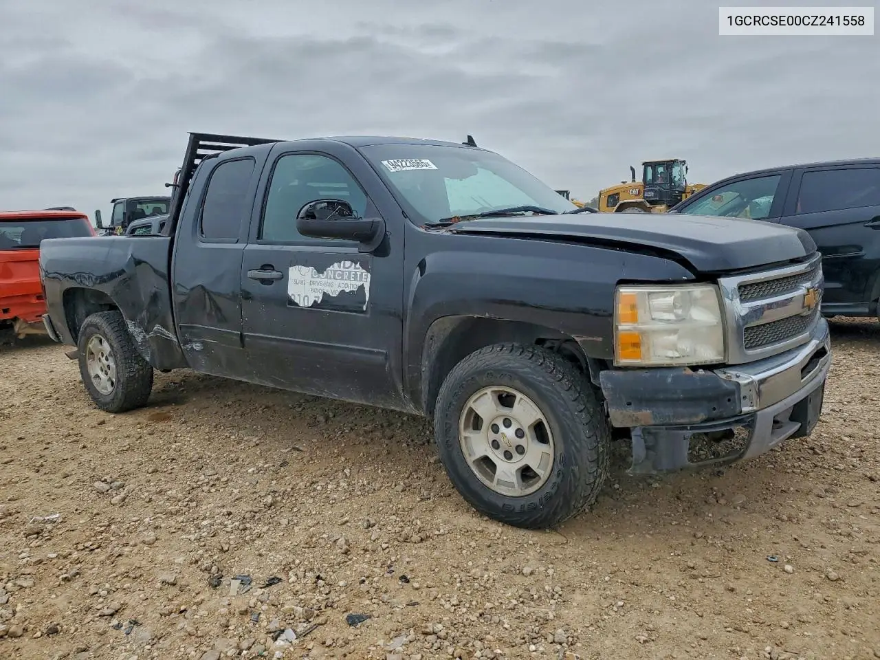 1GCRCSE00CZ241558 2012 Chevrolet Silverado C1500 Lt