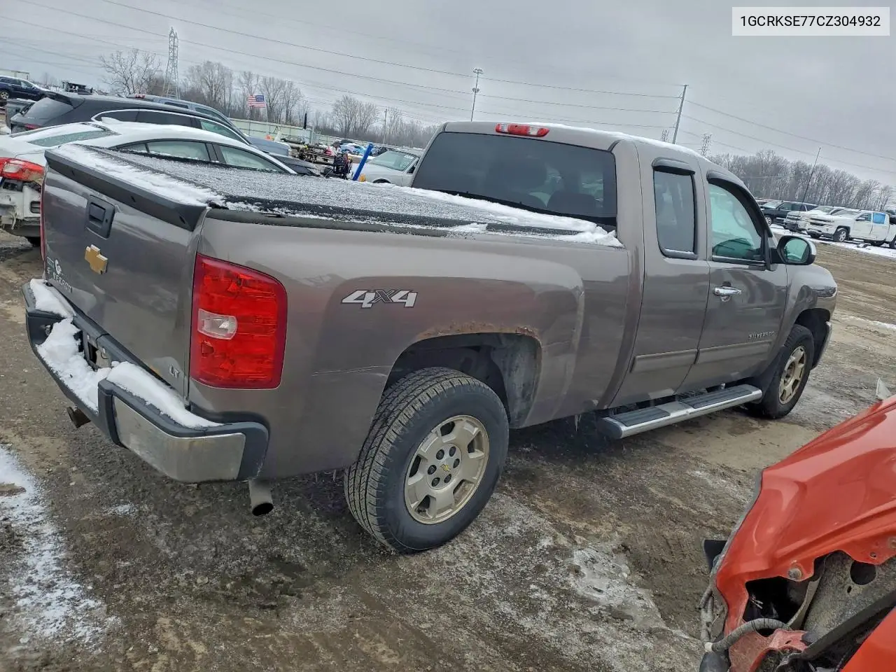 1GCRKSE77CZ304932 2012 Chevrolet Silverado K1500 Lt