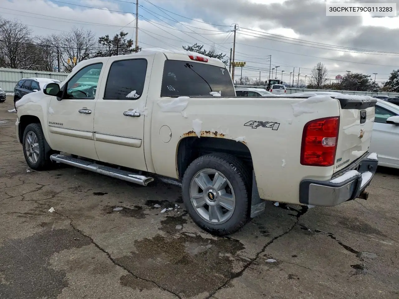 3GCPKTE79CG113283 2012 Chevrolet Silverado K1500 Ltz