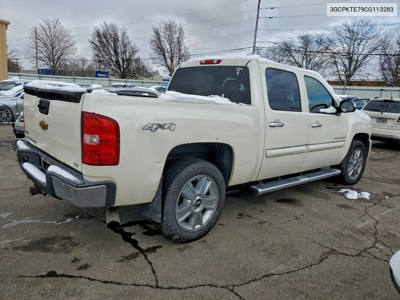 3GCPKTE79CG113283 2012 Chevrolet Silverado K1500 Ltz