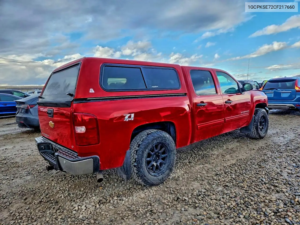 1GCPKSE72CF217660 2012 Chevrolet Silverado K1500 Lt