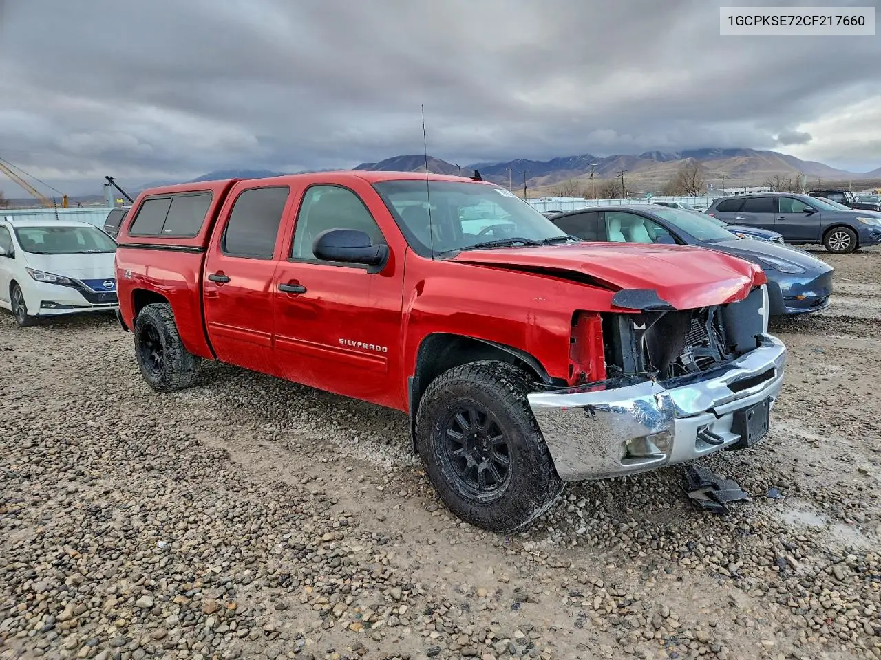 1GCPKSE72CF217660 2012 Chevrolet Silverado K1500 Lt