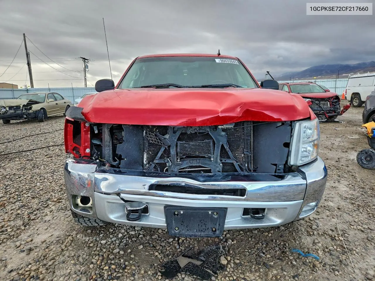 1GCPKSE72CF217660 2012 Chevrolet Silverado K1500 Lt
