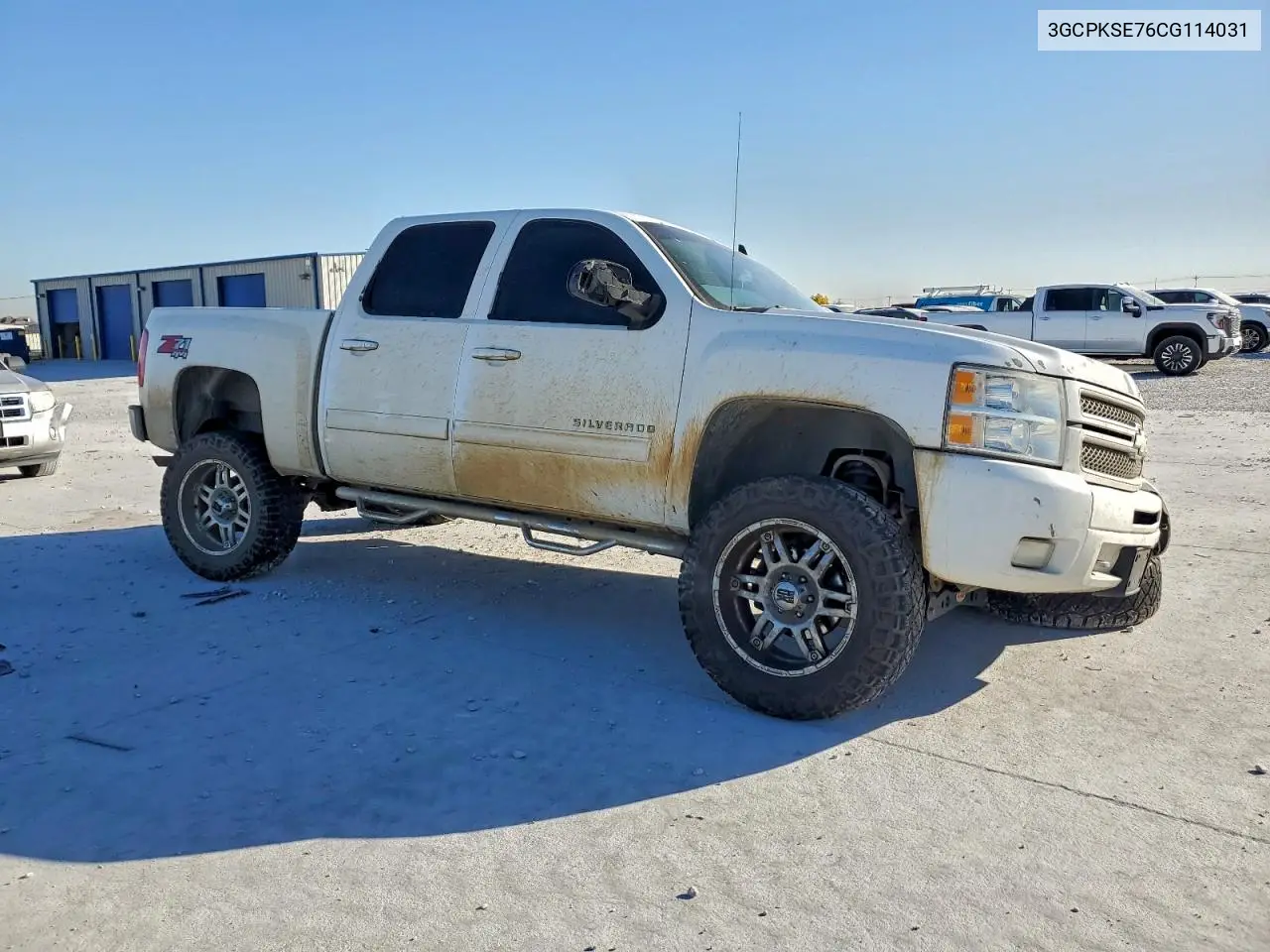 3GCPKSE76CG114031 2012 Chevrolet Silverado K1500 Lt