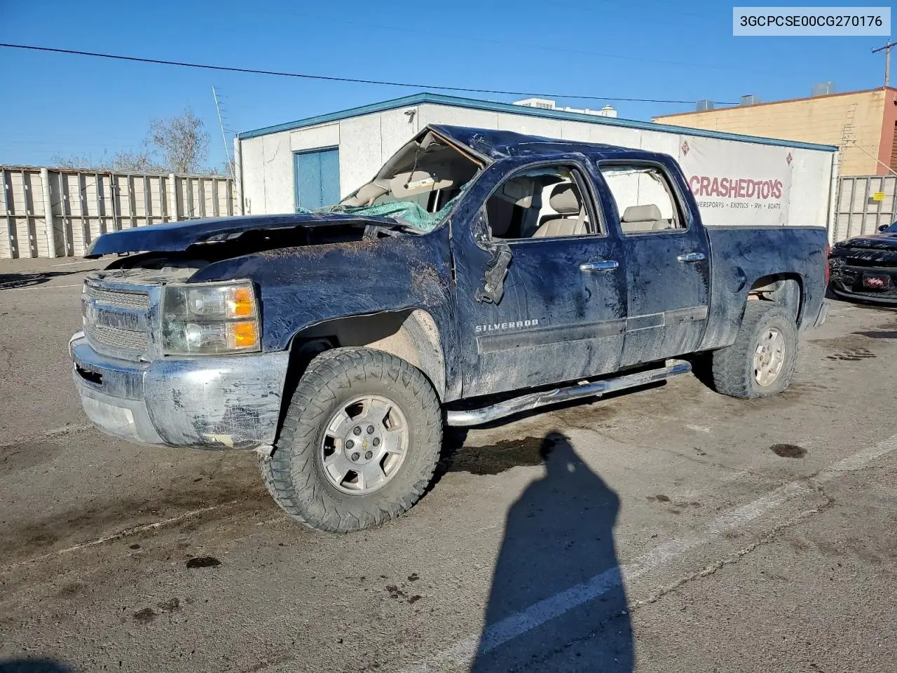 3GCPCSE00CG270176 2012 Chevrolet Silverado C1500 Lt