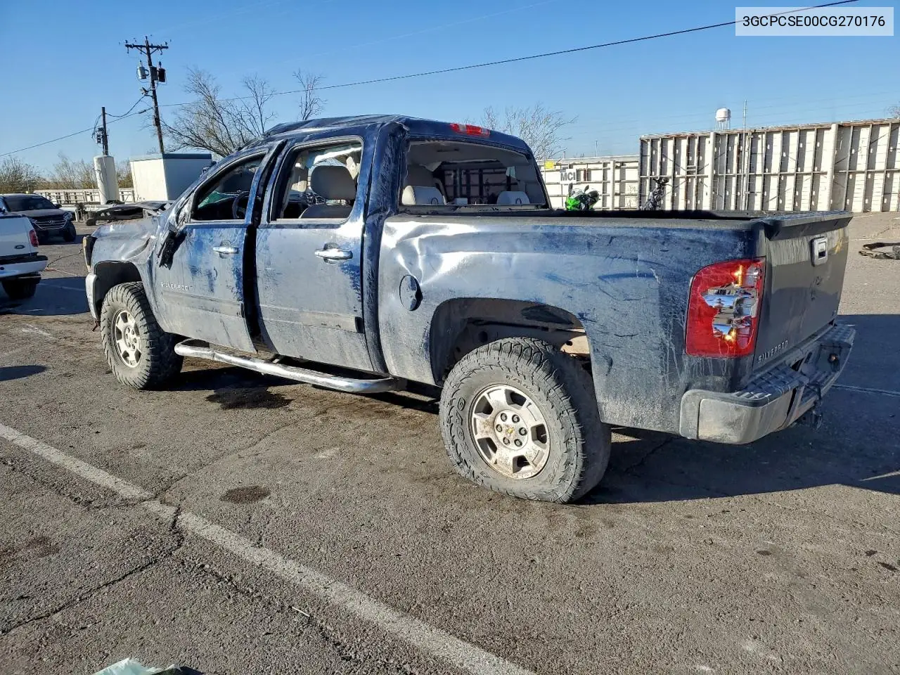3GCPCSE00CG270176 2012 Chevrolet Silverado C1500 Lt