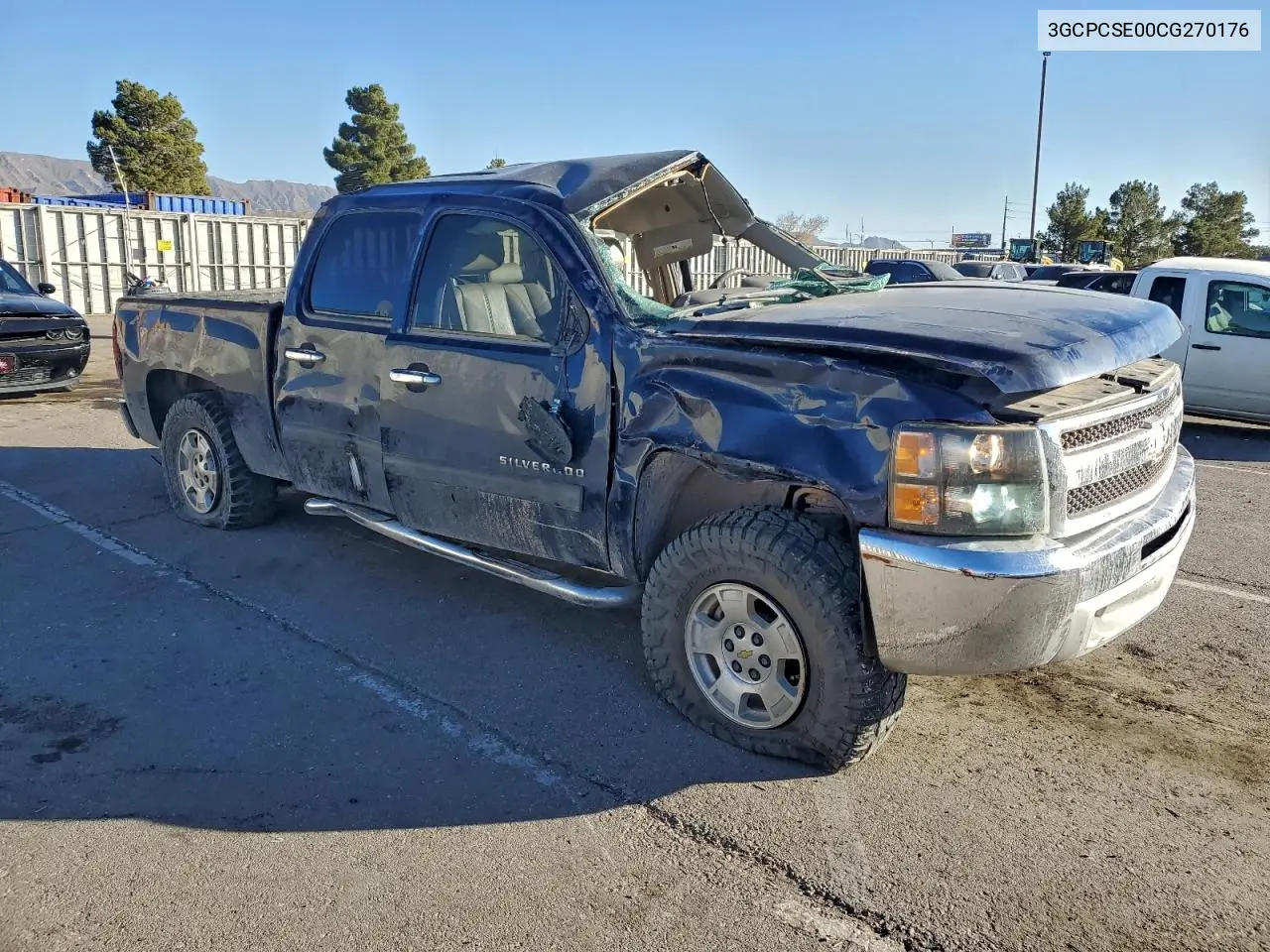 3GCPCSE00CG270176 2012 Chevrolet Silverado C1500 Lt