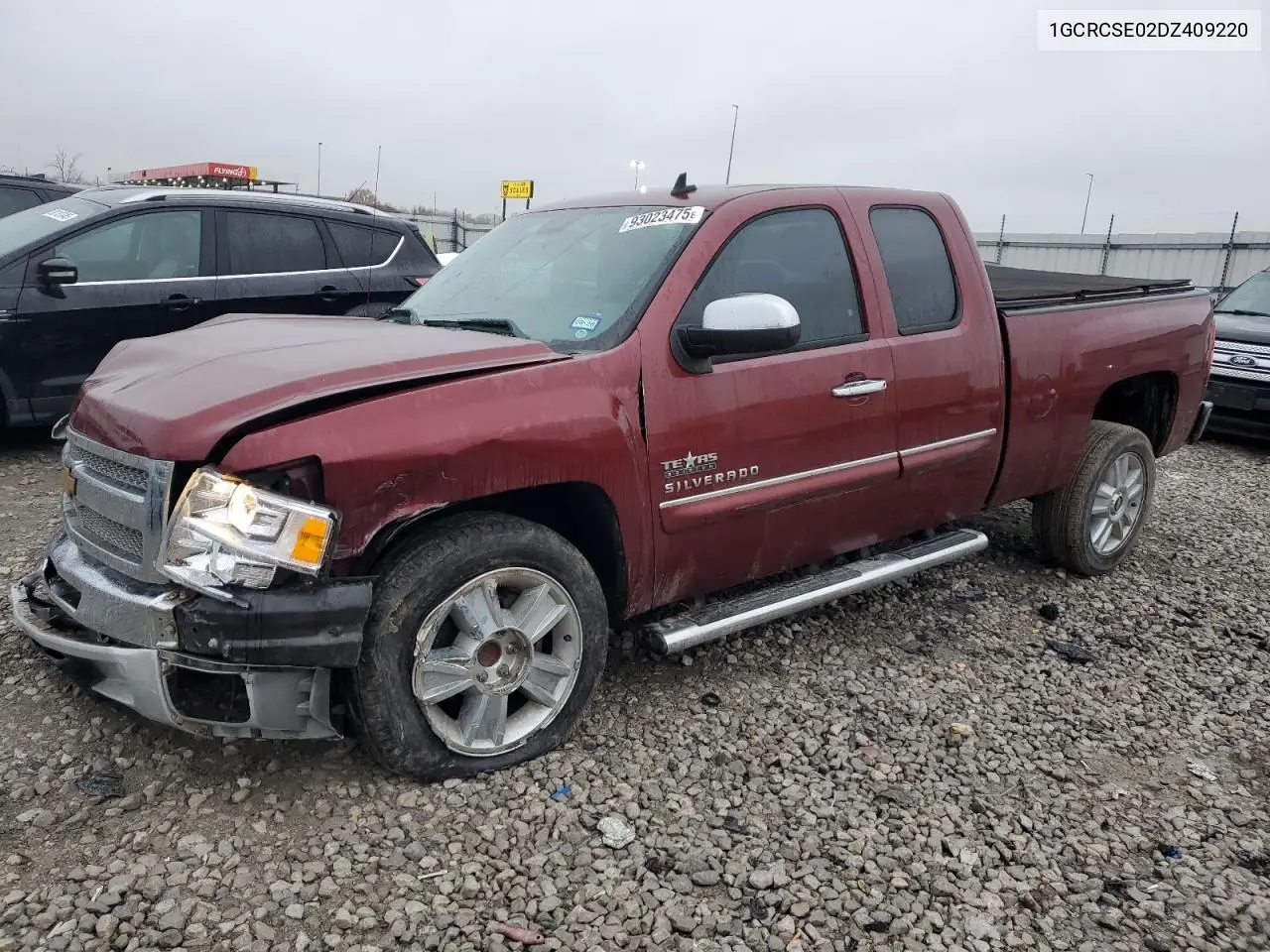 1GCRCSE02DZ409220 2013 Chevrolet Silverado C1500 Lt