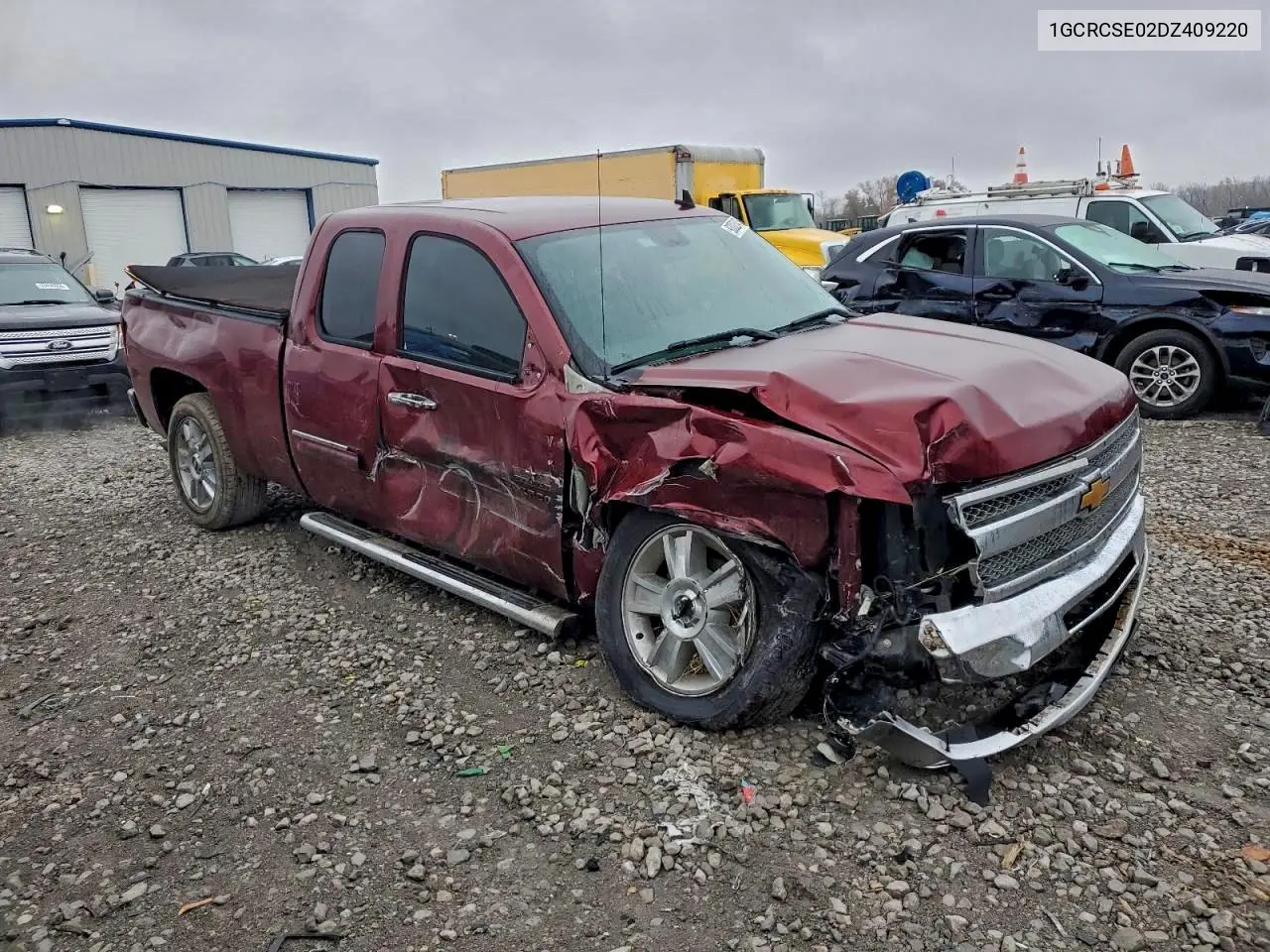 1GCRCSE02DZ409220 2013 Chevrolet Silverado C1500 Lt
