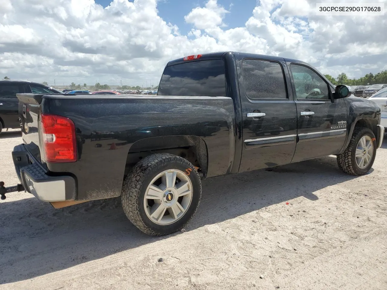 2013 Chevrolet Silverado C1500 Lt VIN: 3GCPCSE29DG170628 Lot: 58476394