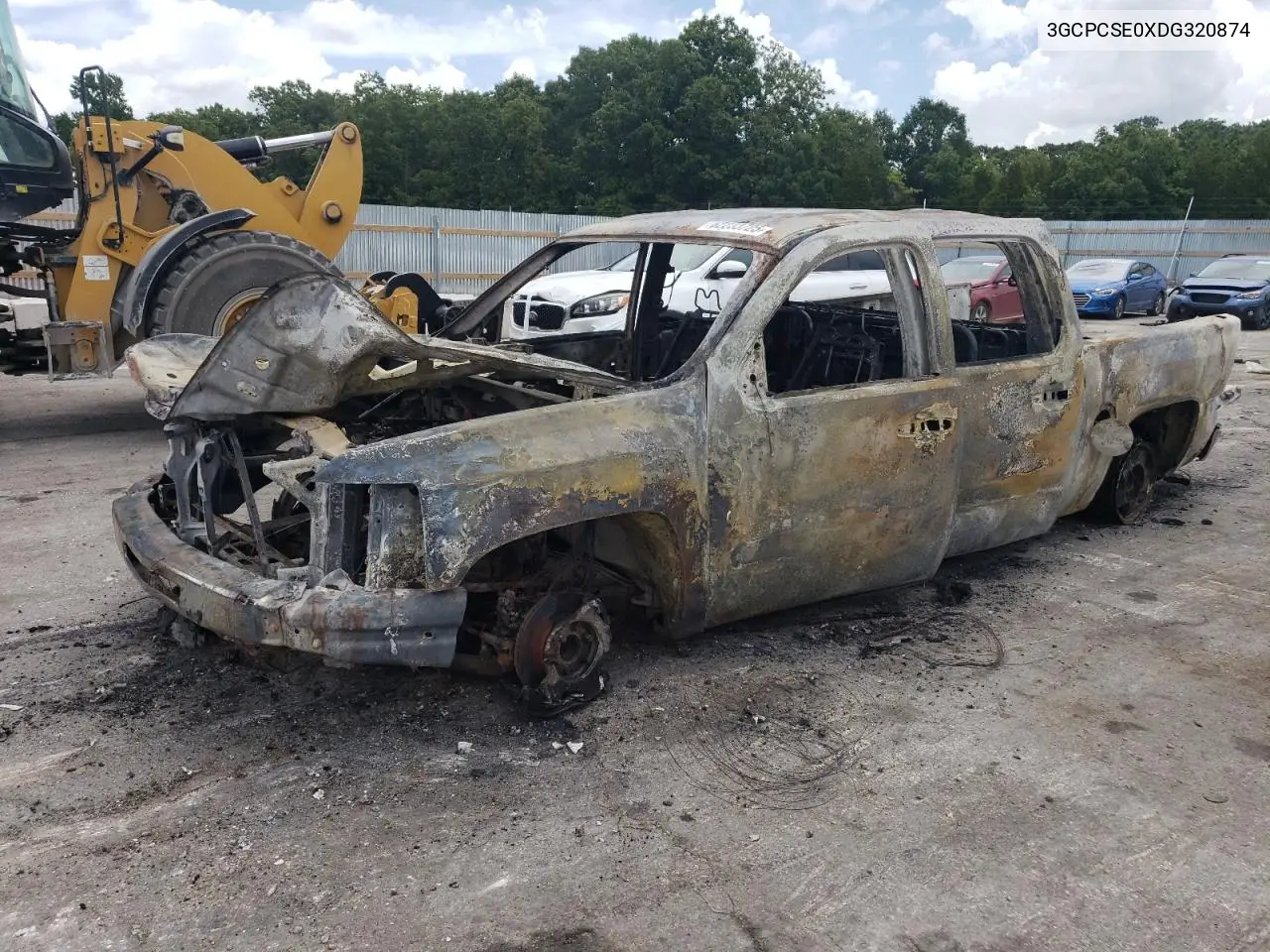 3GCPCSE0XDG320874 2013 Chevrolet Silverado C1500 Lt