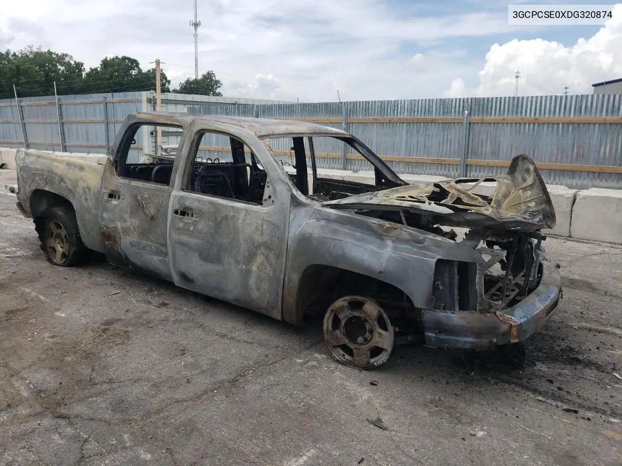 3GCPCSE0XDG320874 2013 Chevrolet Silverado C1500 Lt