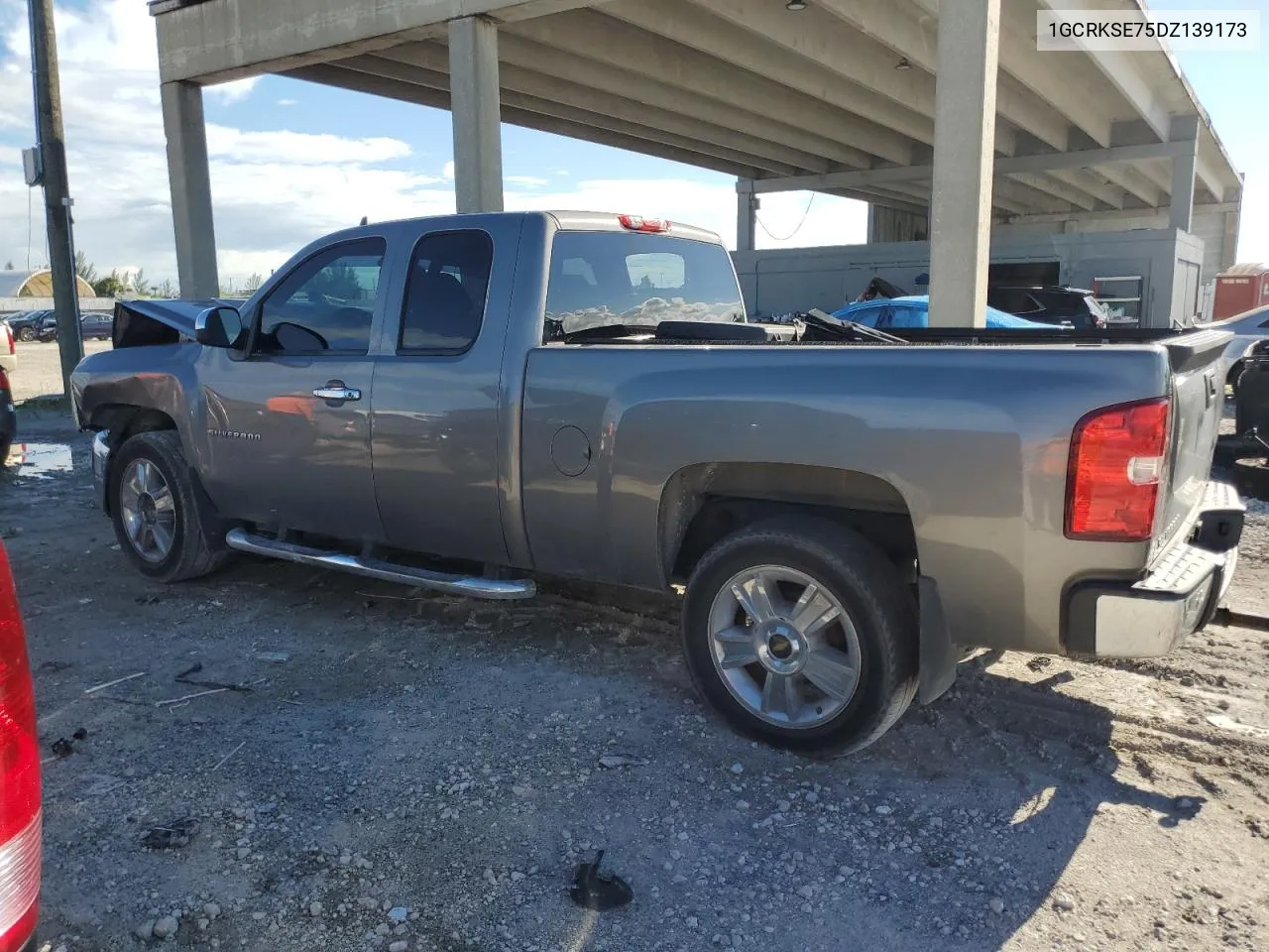 2013 Chevrolet Silverado K1500 Lt VIN: 1GCRKSE75DZ139173 Lot: 72544334