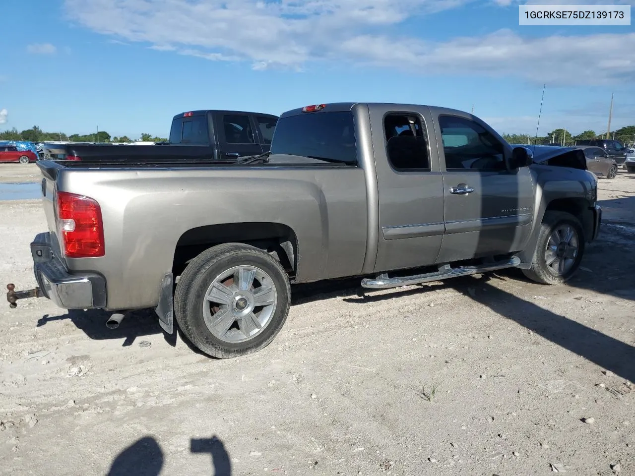 2013 Chevrolet Silverado K1500 Lt VIN: 1GCRKSE75DZ139173 Lot: 72544334