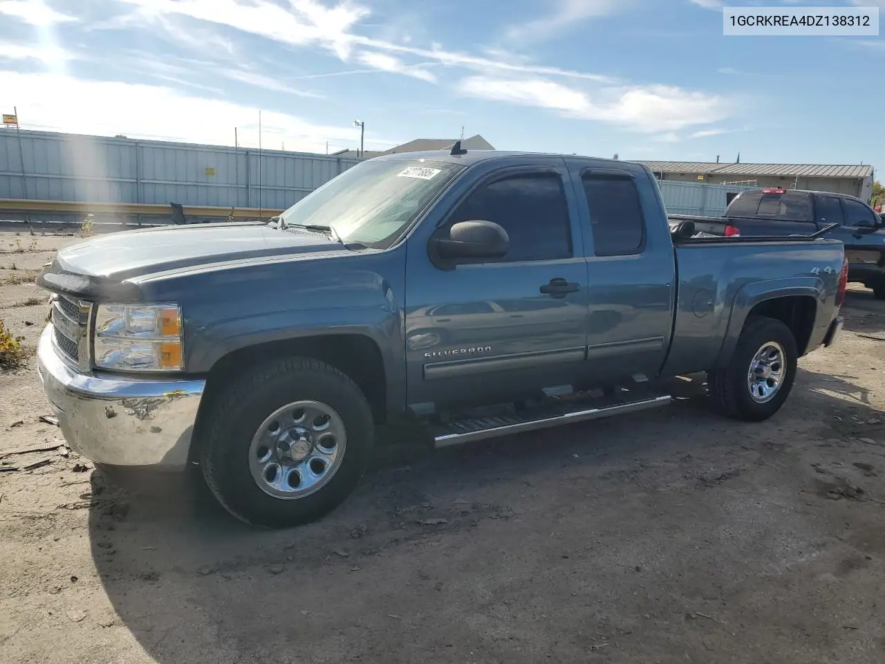 1GCRKREA4DZ138312 2013 Chevrolet Silverado K1500 Ls