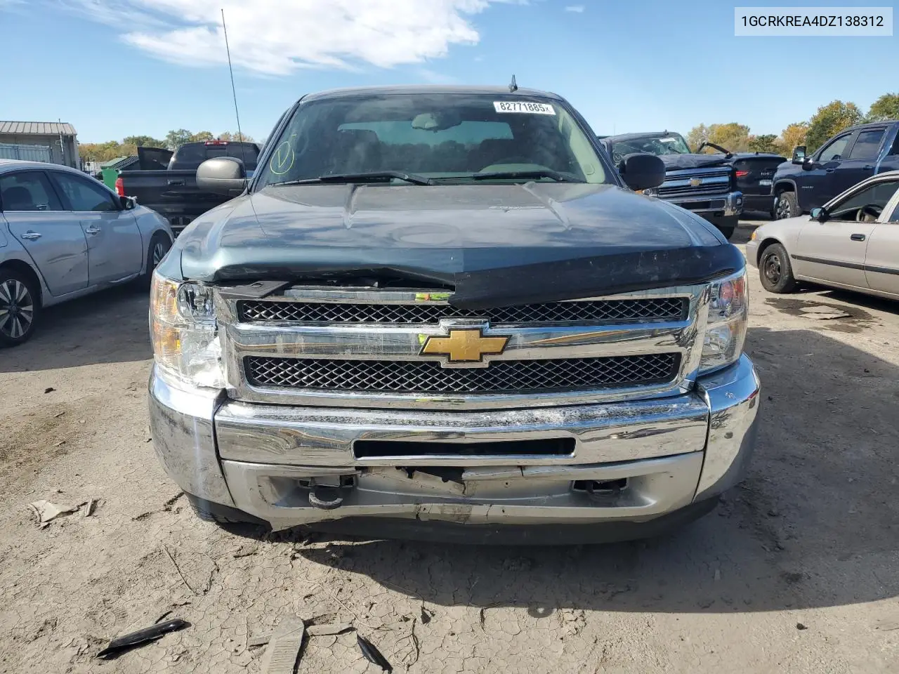 1GCRKREA4DZ138312 2013 Chevrolet Silverado K1500 Ls