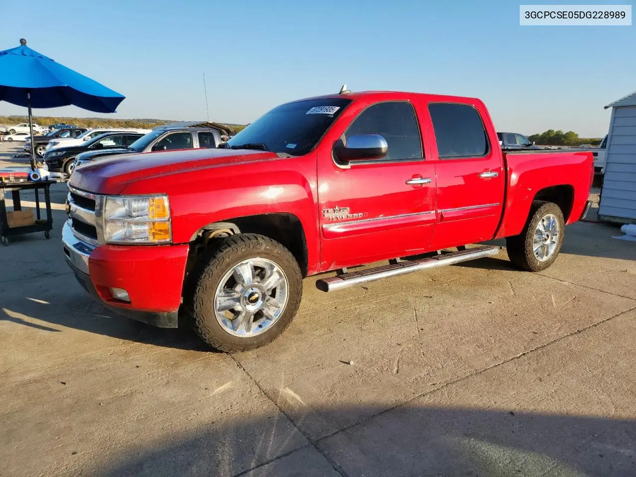 3GCPCSE05DG228989 2013 Chevrolet Silverado C1500 Lt