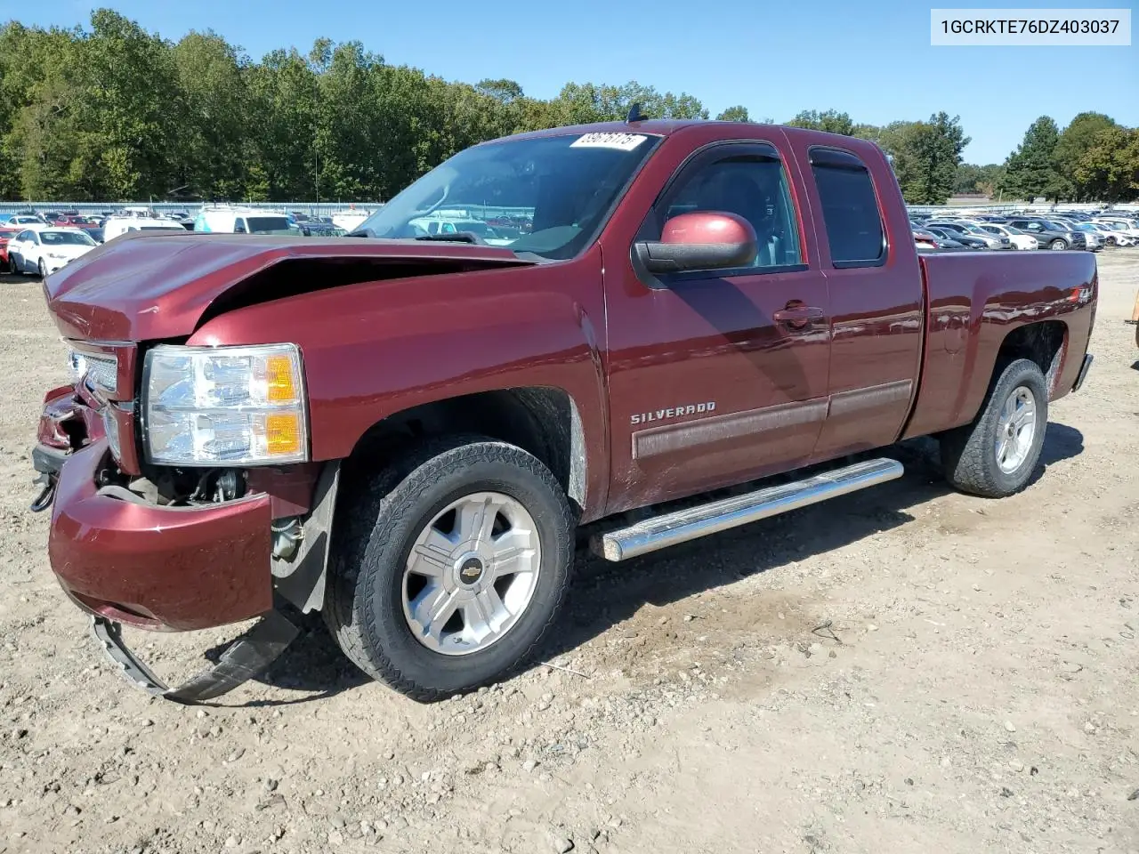 1GCRKTE76DZ403037 2013 Chevrolet Silverado K1500 Ltz