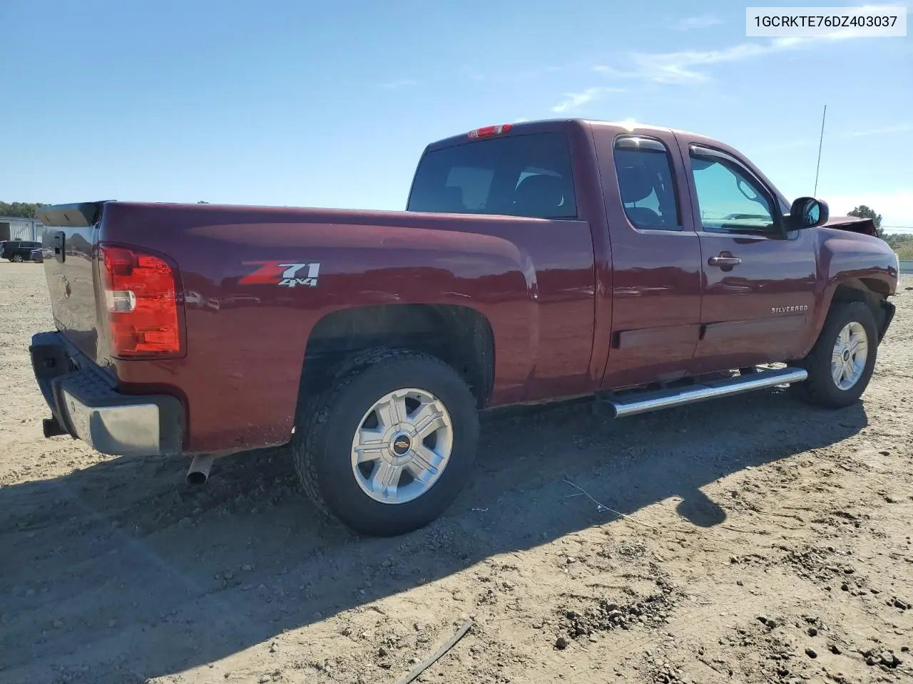 1GCRKTE76DZ403037 2013 Chevrolet Silverado K1500 Ltz