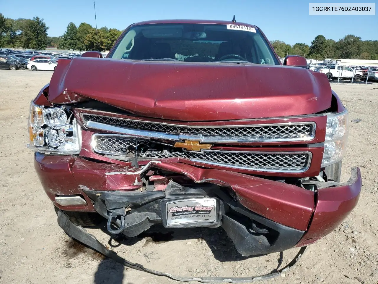 1GCRKTE76DZ403037 2013 Chevrolet Silverado K1500 Ltz