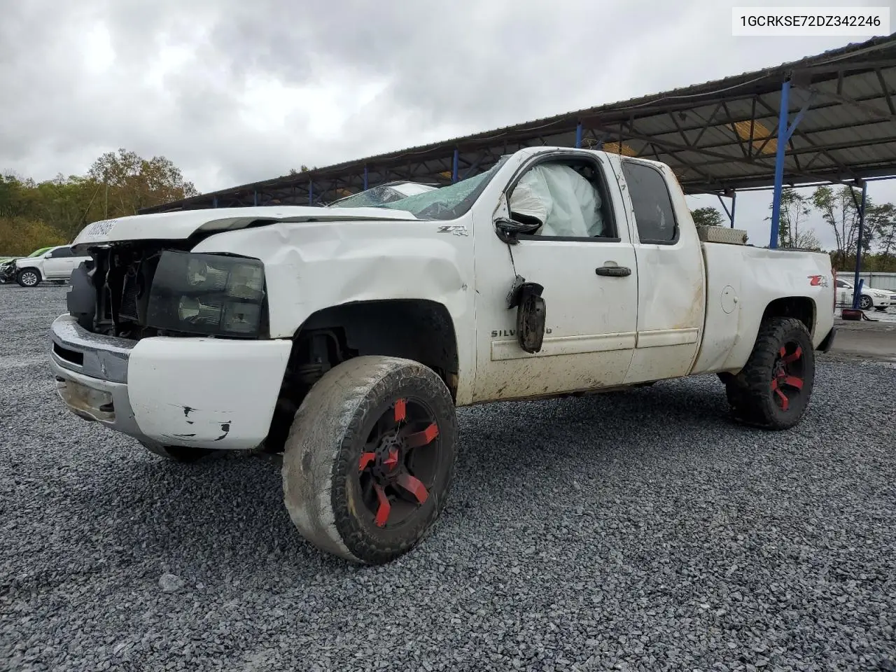 1GCRKSE72DZ342246 2013 Chevrolet Silverado K1500 Lt