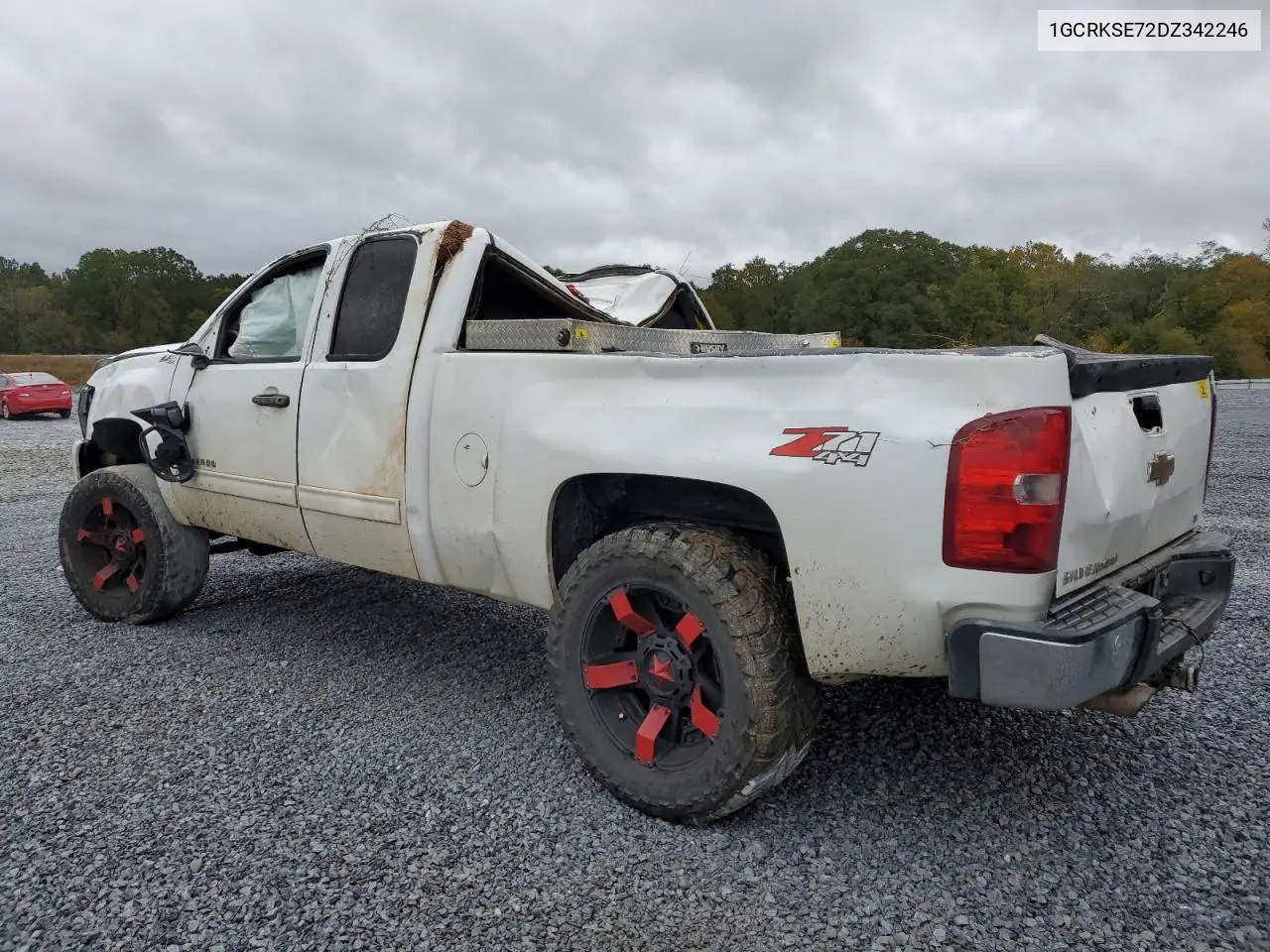 1GCRKSE72DZ342246 2013 Chevrolet Silverado K1500 Lt