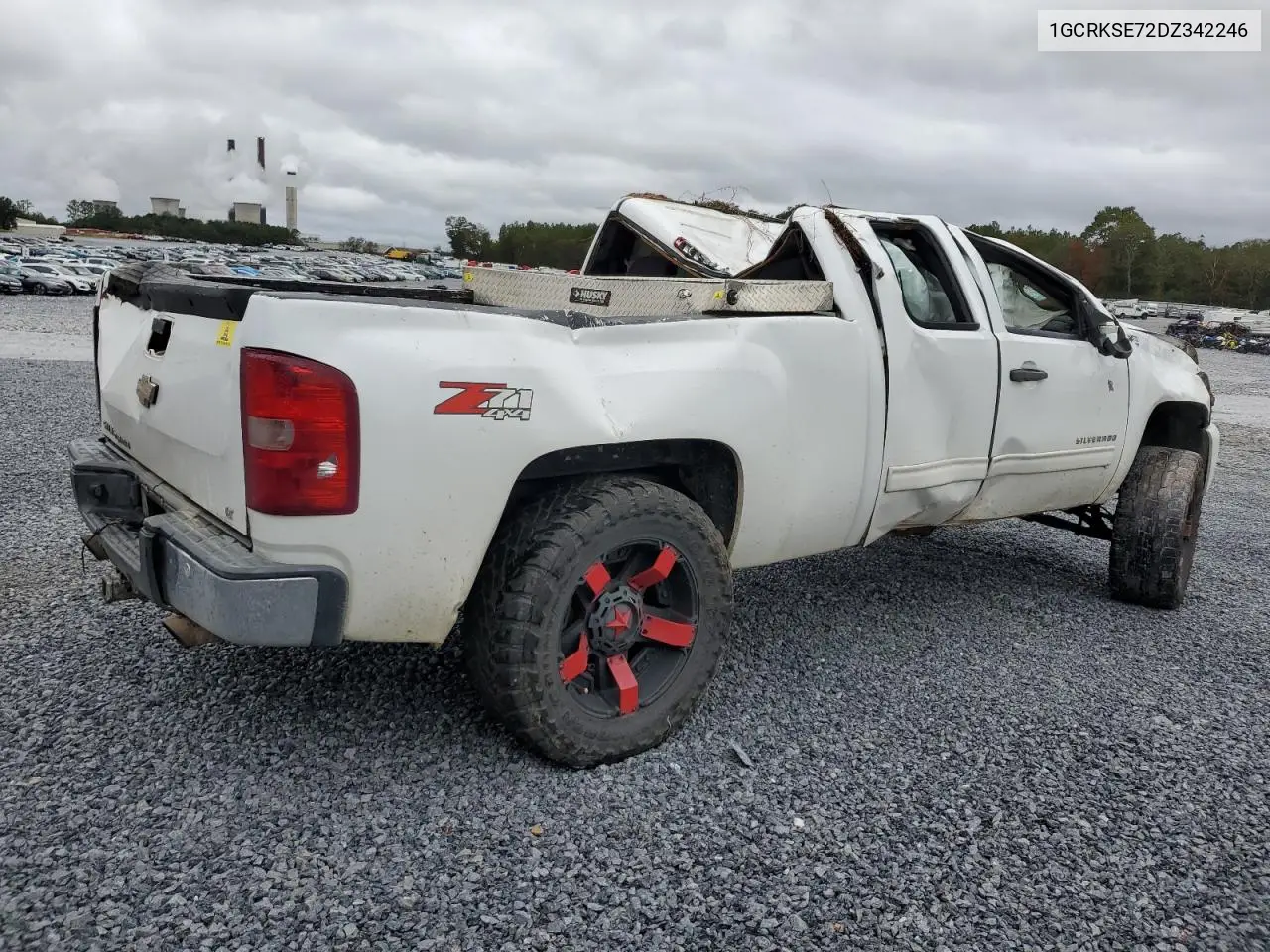 1GCRKSE72DZ342246 2013 Chevrolet Silverado K1500 Lt