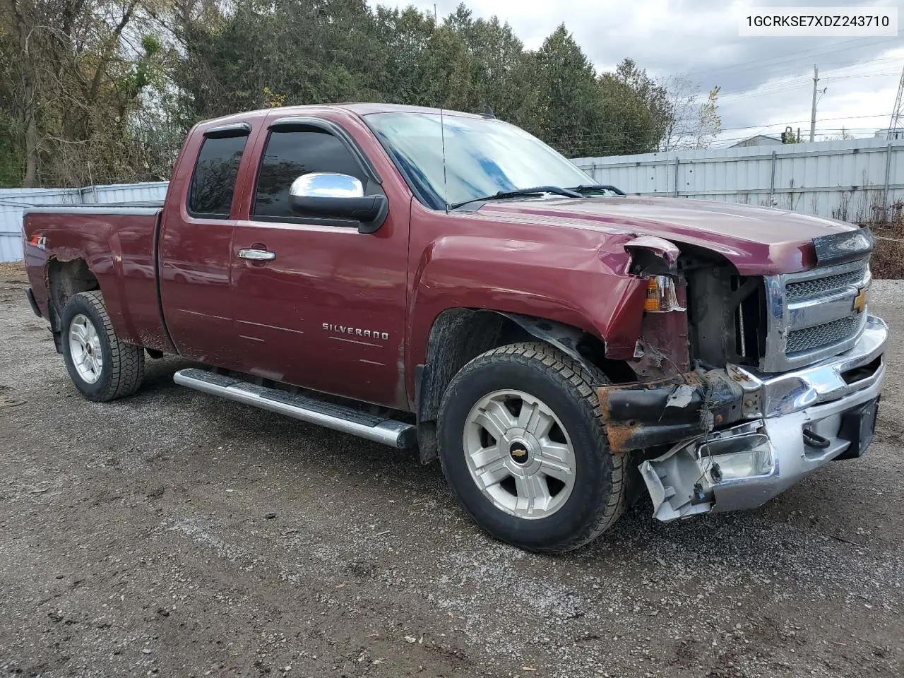 1GCRKSE7XDZ243710 2013 Chevrolet Silverado K1500 Lt