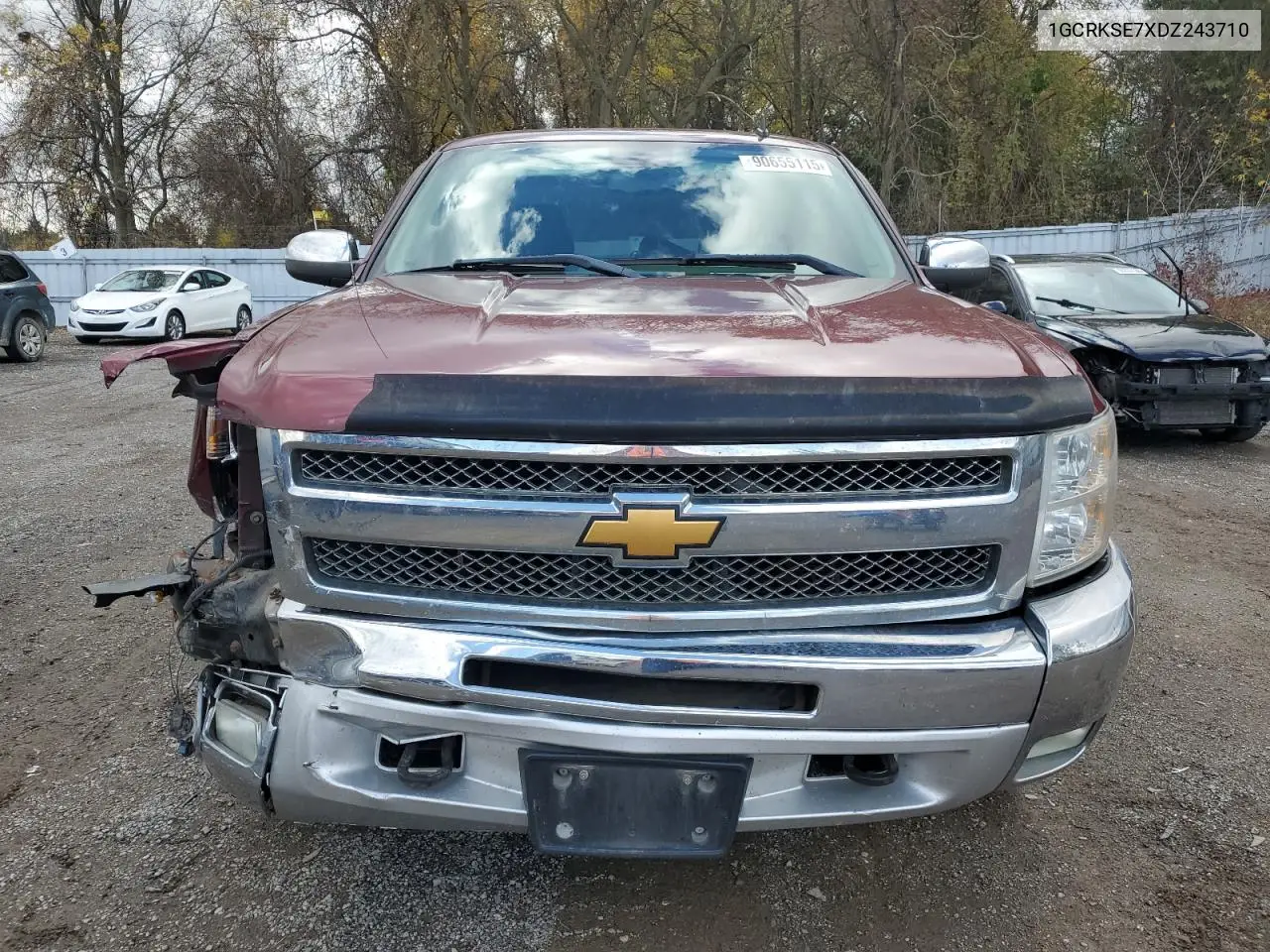 1GCRKSE7XDZ243710 2013 Chevrolet Silverado K1500 Lt