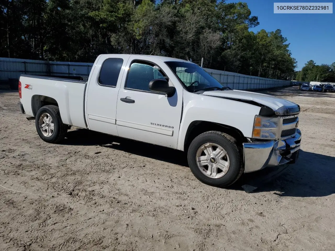 1GCRKSE78DZ232981 2013 Chevrolet Silverado K1500 Lt