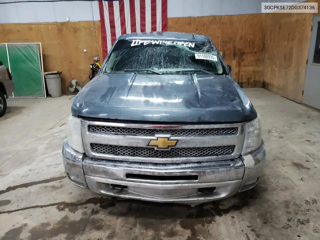 3GCPKSE72DG374136 2013 Chevrolet Silverado K1500 Lt