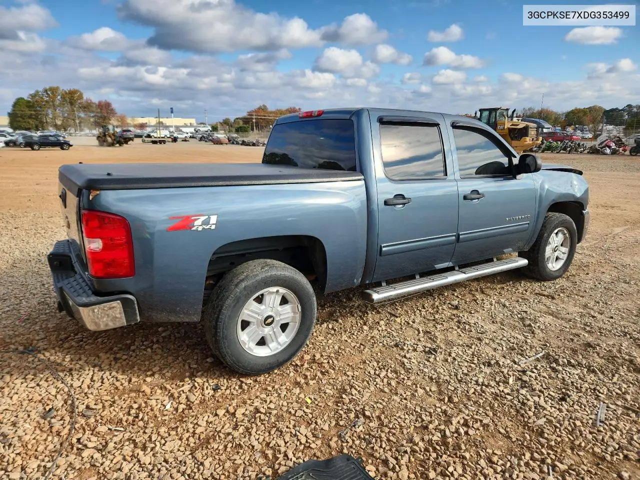 3GCPKSE7XDG353499 2013 Chevrolet Silverado K1500 Lt