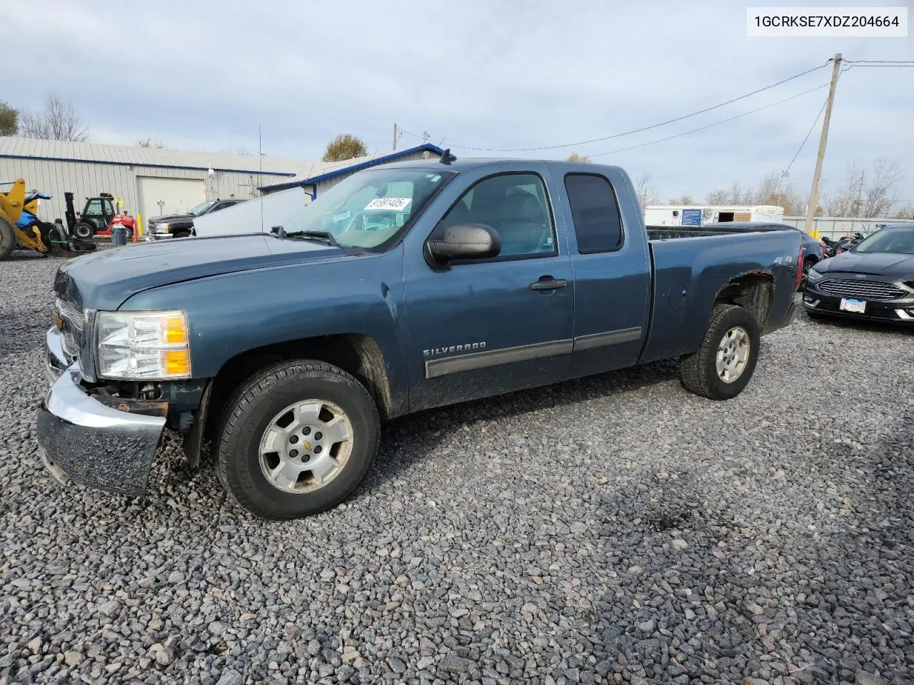 1GCRKSE7XDZ204664 2013 Chevrolet Silverado K1500 Lt