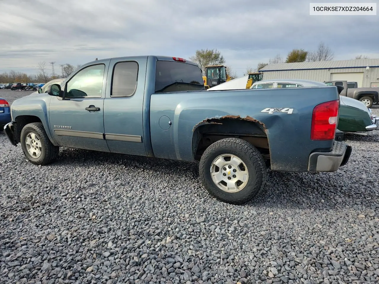 1GCRKSE7XDZ204664 2013 Chevrolet Silverado K1500 Lt