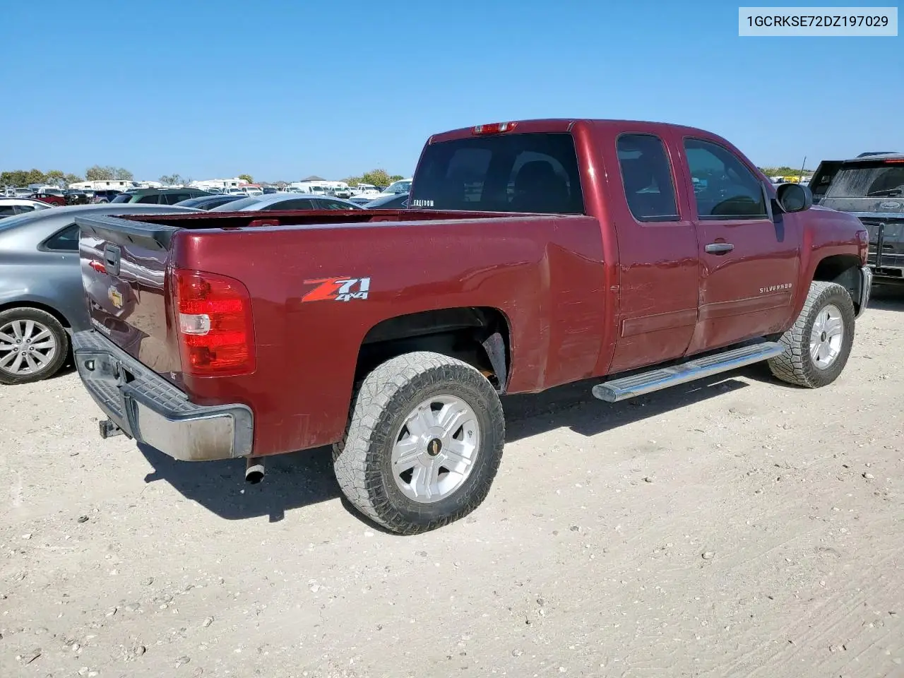 1GCRKSE72DZ197029 2013 Chevrolet Silverado K1500 Lt