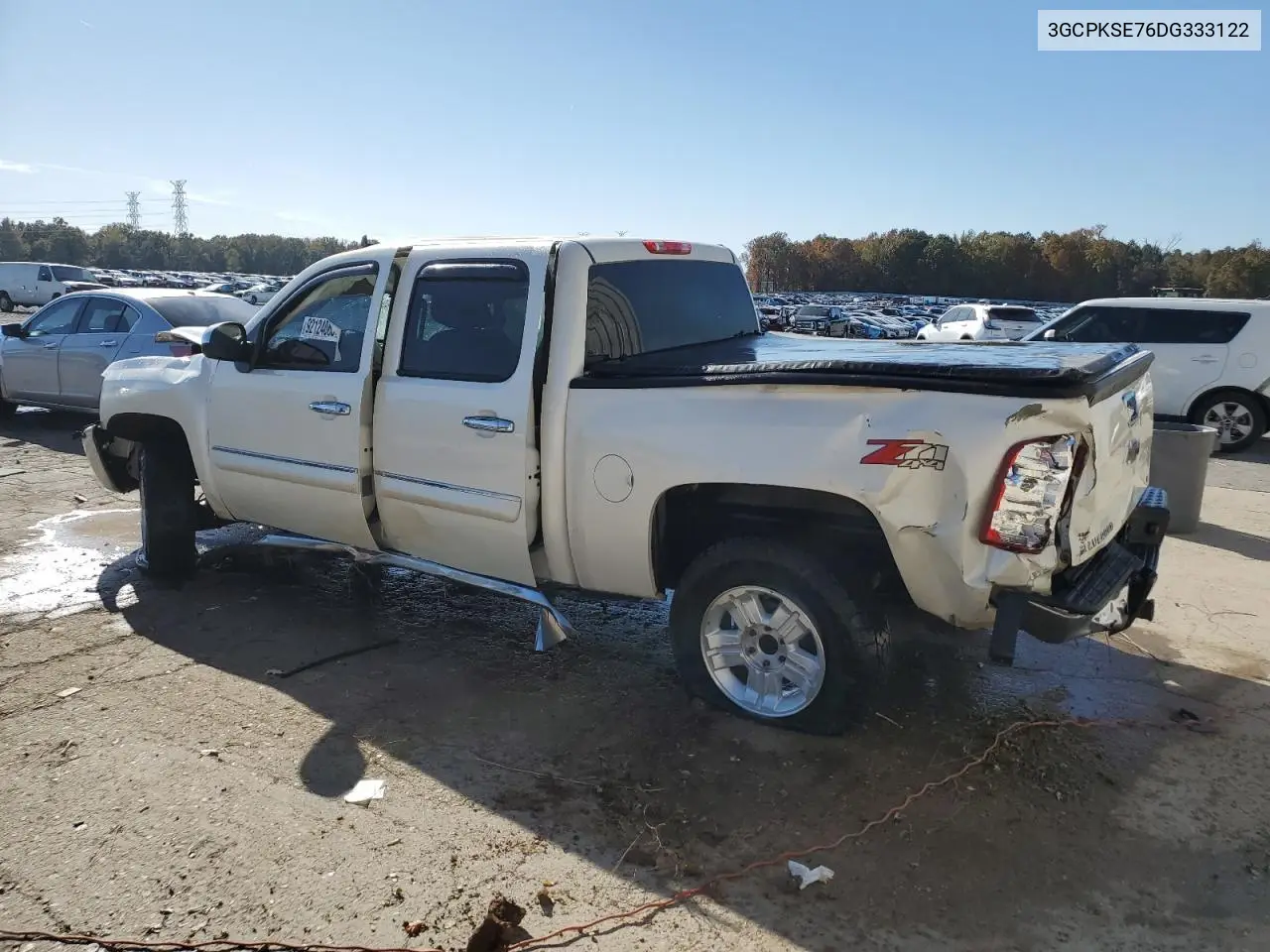 3GCPKSE76DG333122 2013 Chevrolet Silverado K1500 Lt