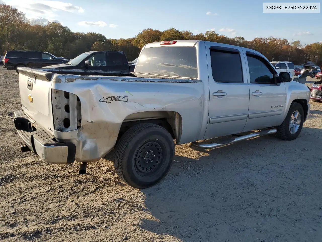 3GCPKTE75DG222924 2013 Chevrolet Silverado K1500 Ltz