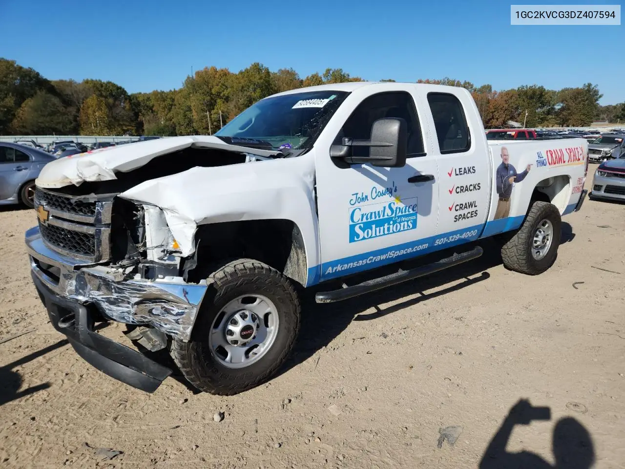 1GC2KVCG3DZ407594 2013 Chevrolet Silverado K2500 Heavy Duty
