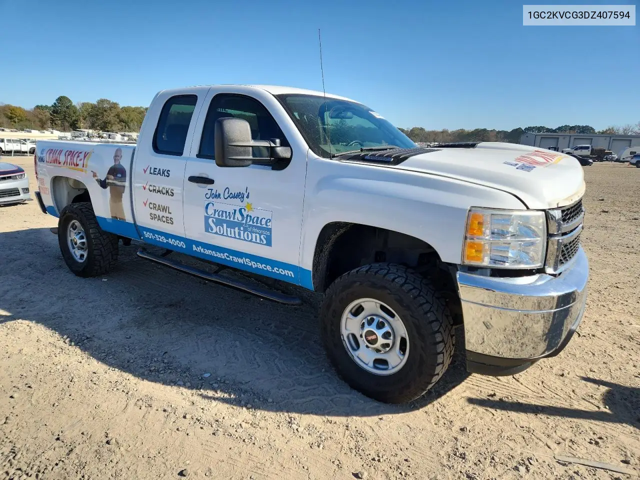 1GC2KVCG3DZ407594 2013 Chevrolet Silverado K2500 Heavy Duty