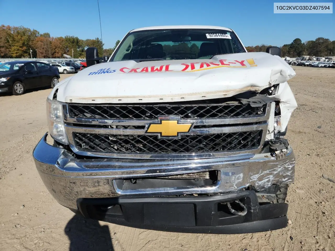 1GC2KVCG3DZ407594 2013 Chevrolet Silverado K2500 Heavy Duty