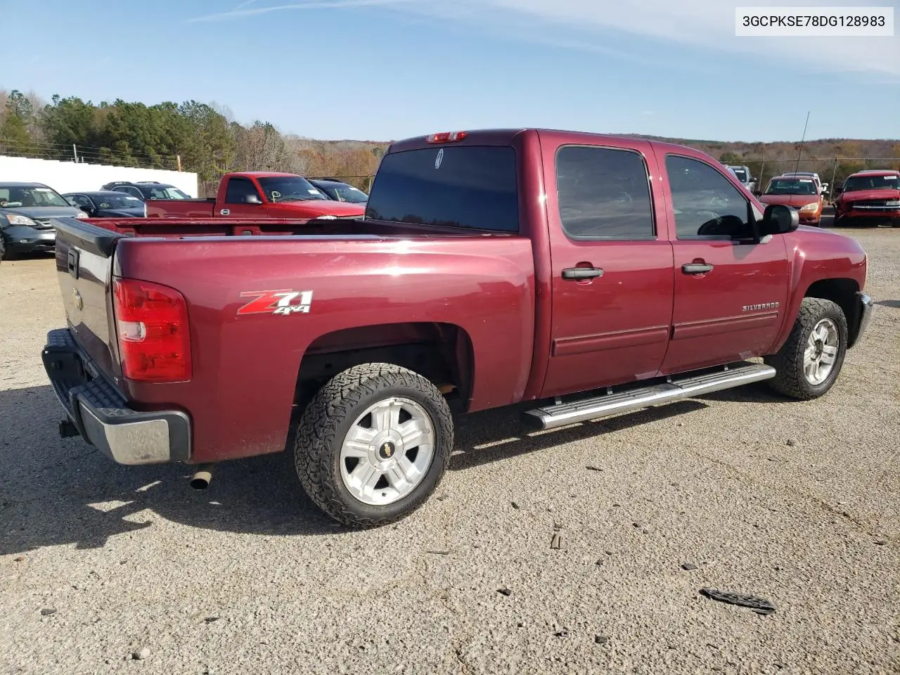 3GCPKSE78DG128983 2013 Chevrolet Silverado K1500 Lt