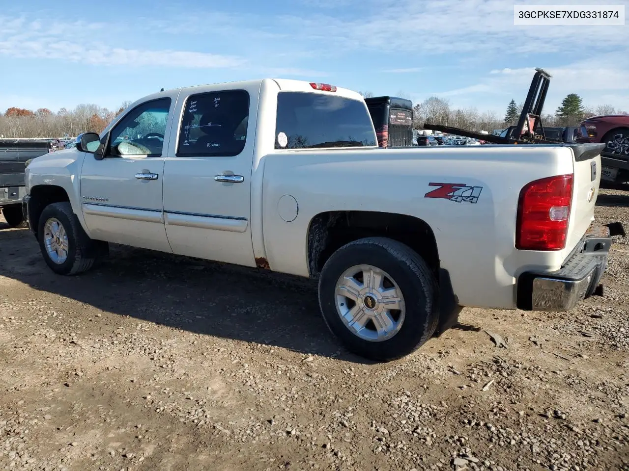 3GCPKSE7XDG331874 2013 Chevrolet Silverado K1500 Lt