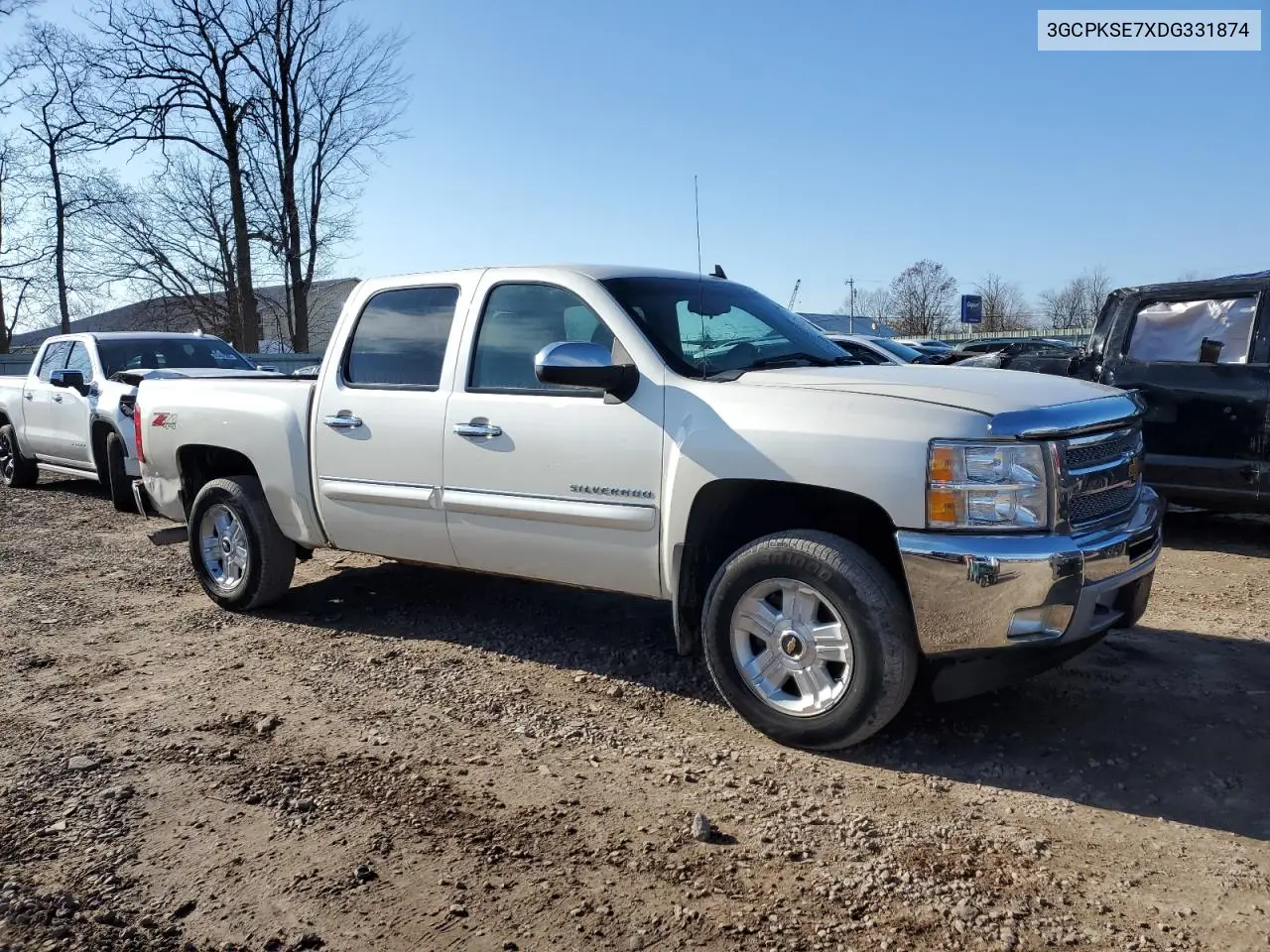 3GCPKSE7XDG331874 2013 Chevrolet Silverado K1500 Lt