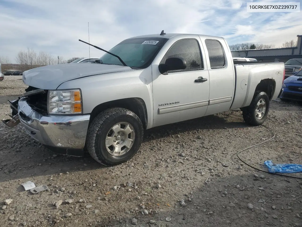 1GCRKSE7XDZ239737 2013 Chevrolet Silverado K1500 Lt