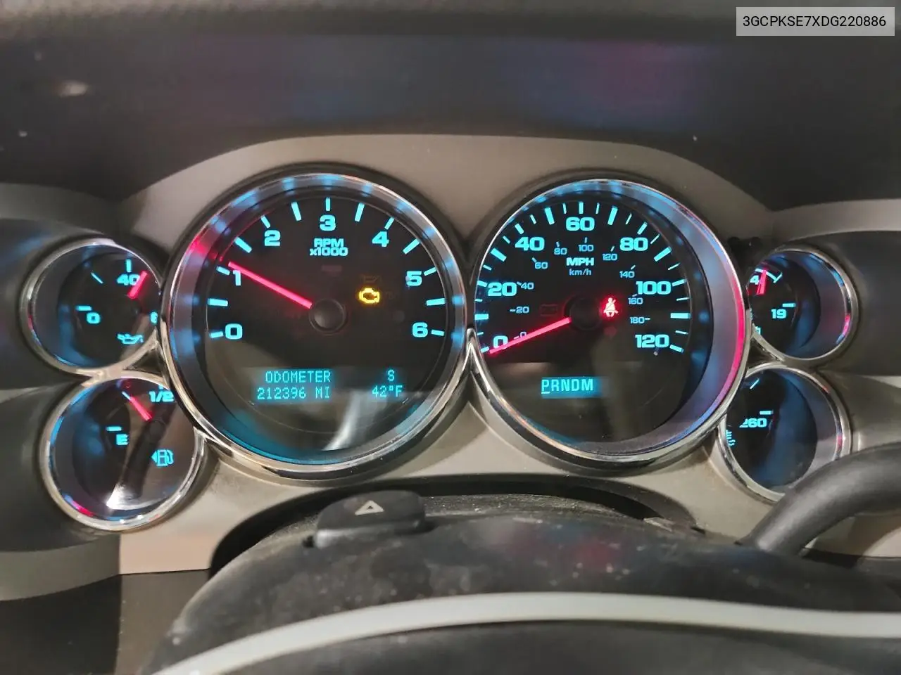 3GCPKSE7XDG220886 2013 Chevrolet Silverado K1500 Lt