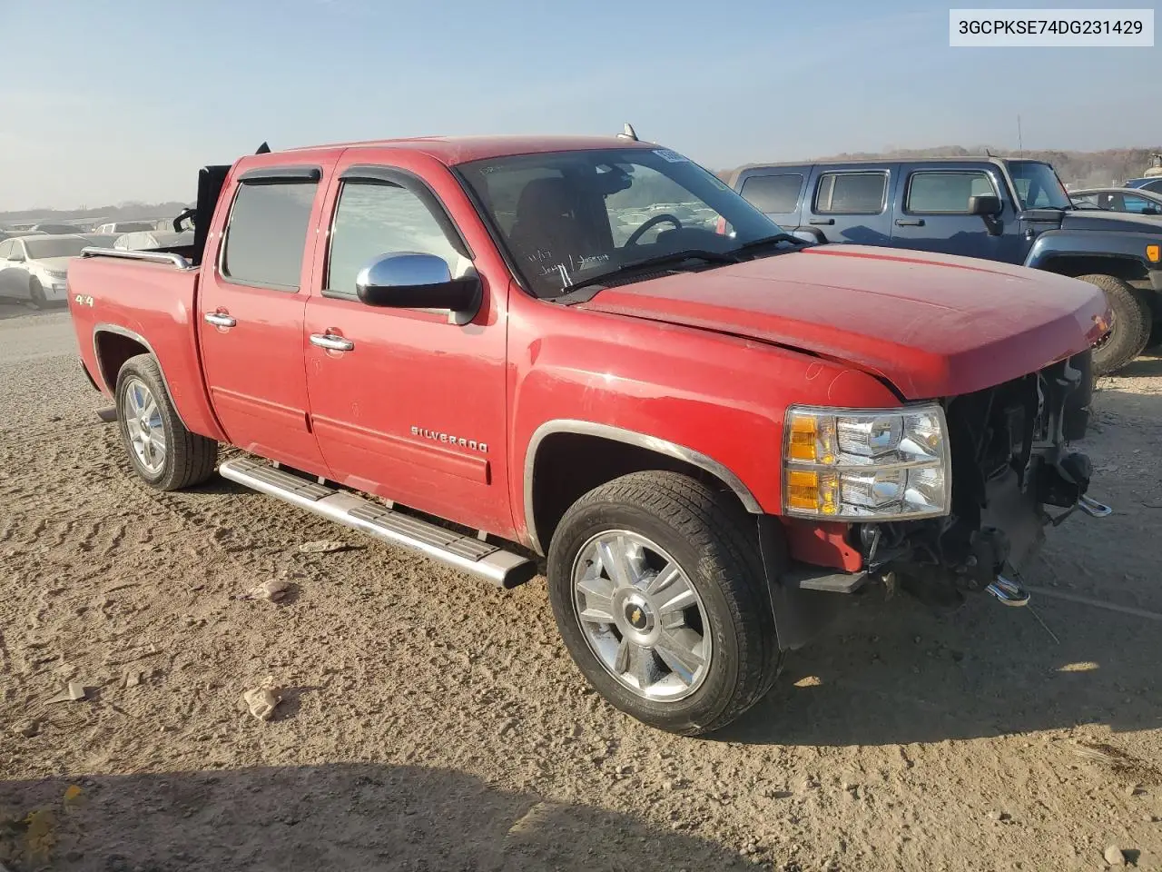 3GCPKSE74DG231429 2013 Chevrolet Silverado K1500 Lt