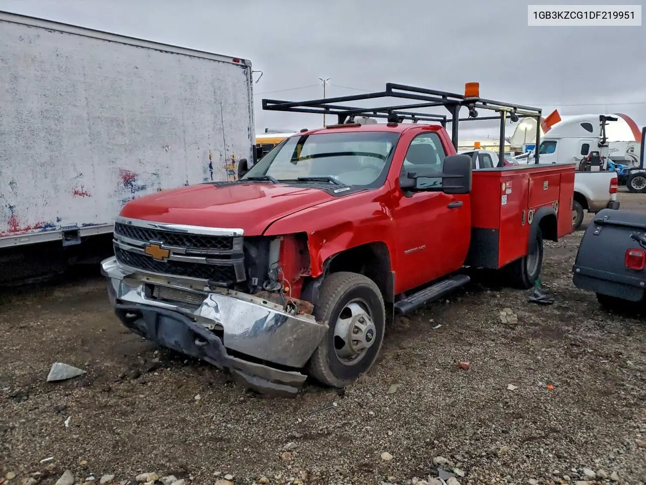 1GB3KZCG1DF219951 2013 Chevrolet Silverado K3500