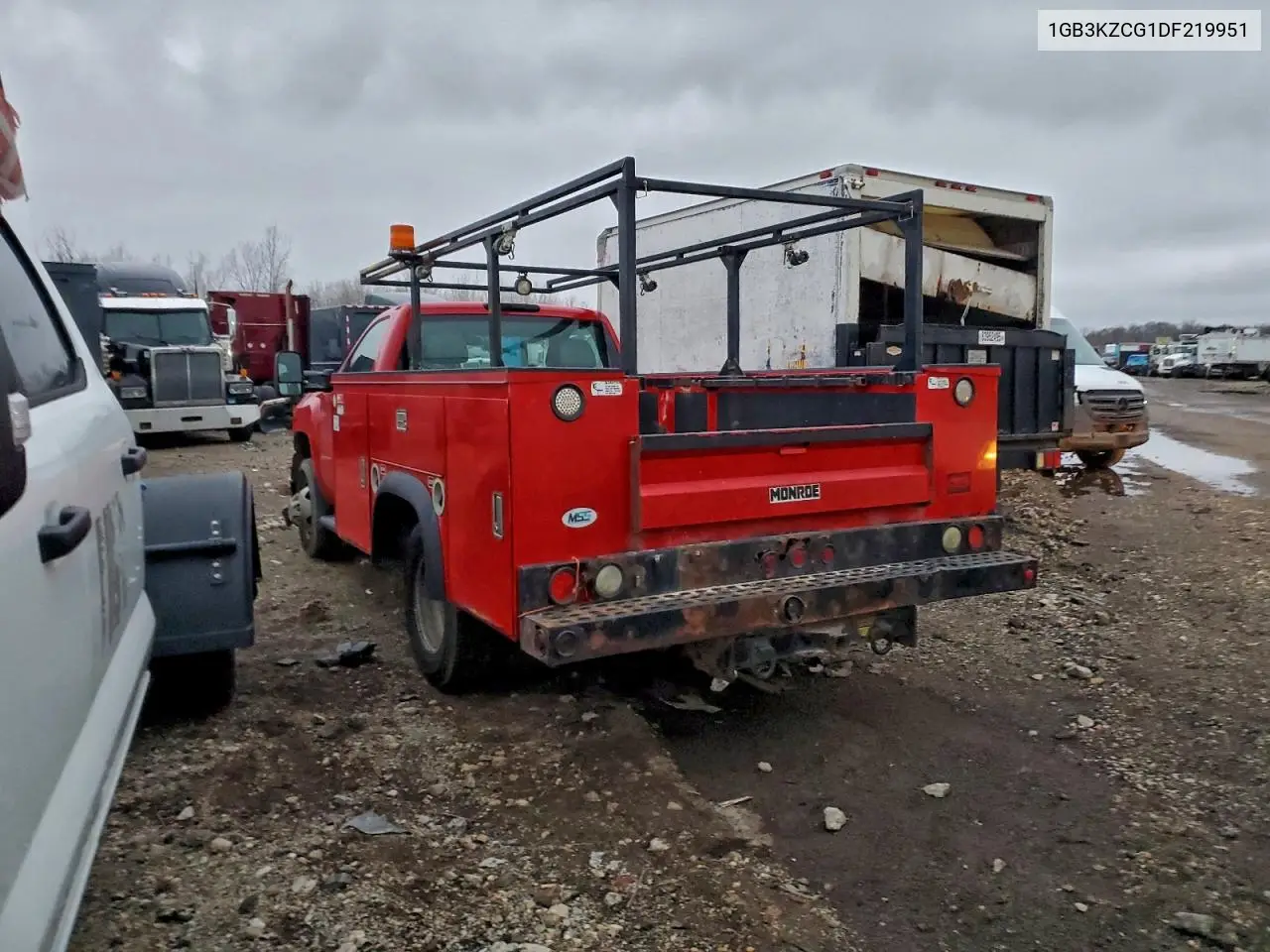 1GB3KZCG1DF219951 2013 Chevrolet Silverado K3500