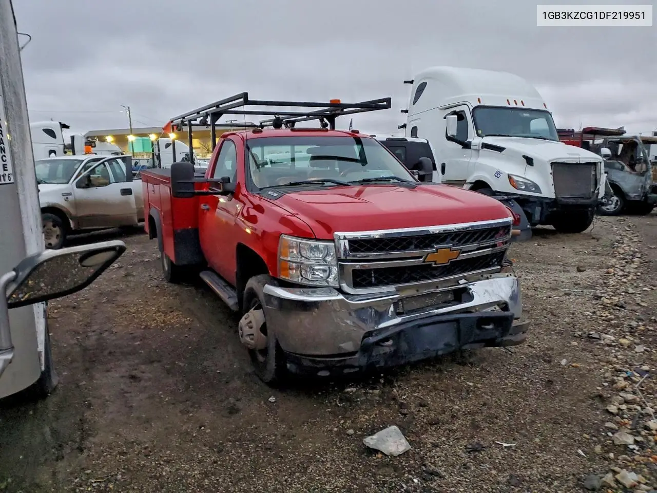 1GB3KZCG1DF219951 2013 Chevrolet Silverado K3500